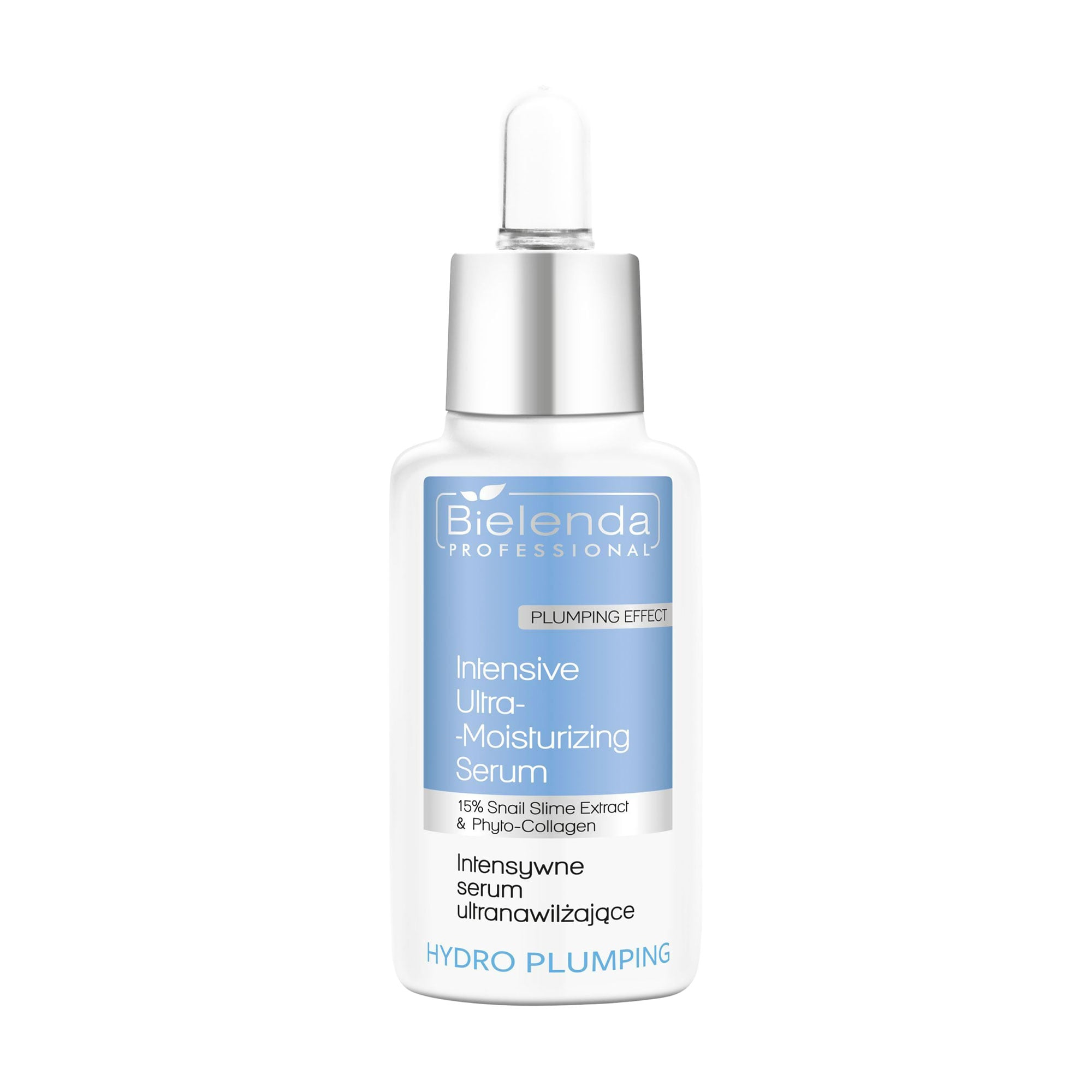 Інтенсивна ультразволожувальна сироватка для обличчя Bielenda Professional Hydro Plumping Intensive Ultra-Moisturizing Serum, 30 мл